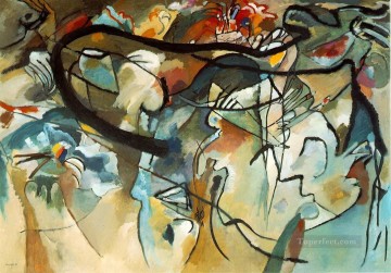 Wassily Kandinsky Painting - Composition V Wassily Kandinsky